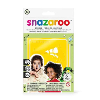 Šablony na obličejové barvy Snazaroo 