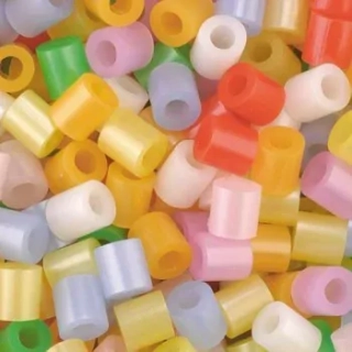 Zažehlovací korálky 5000ks 5x5mm perleť barvy