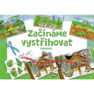 Začínáme vystřihovat  Zahrada