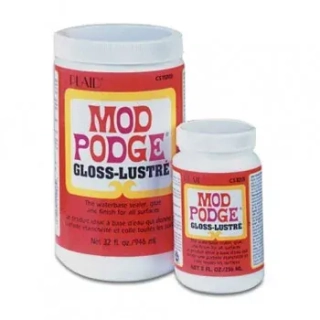 Lepidlo a lak na vodní bázi 236ml lesklý Mod Podge